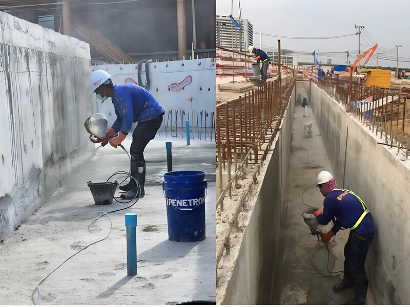 Crystalline Waterproofing